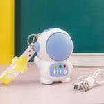 39 Cute Spaceman Keychain Fan Turbo Bladeless Fan Household Silent Fan (S UK