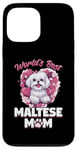 iPhone 13 Pro Max Maltese Dog Breed Pet World's Best Maltese Mom Case