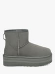 UGG Class Mini Suede Flatform Ankle Boots