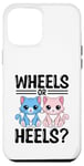 Coque pour iPhone 12 Pro Max Wheels Or Heels Chat Sexe Reveal Future Parent Dad Mom