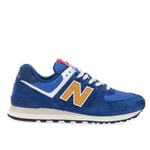 New Balance Mens 574v2 Trainers in Navy Suede - Size UK 3.5