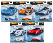 1:64 Hot Wheels Premium Jeu 2023 Vitesse Machines Car Culture 5 Pc. Porsche,