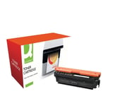 Q-Connect Compatible Toner for HP 508A Toner, Cyan CF361A