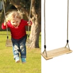 NUB Hanging Swings Seat Wooden Swing Chair Garden Games Gymnastics Swing for Outdoor Swing Sets Backyard Play Sets