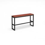 Otto Urban Poseur benching solution high bench 1350mm wide with upholstered seat pad - made to order