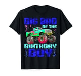 Brother Of The Birthday Boy Monster Truck Bday Celebration T-Shirt