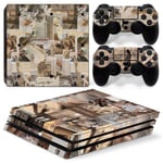 Kit De Autocollants Skin Decal Pour Console De Jeu Professionnelle Ps4 The Last Of Us, T1tn-P4pro-7154