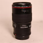 Canon Used EF 100mm f/2.8L IS USM Autofocus Macro Lens