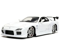 JADA 1/24 MAZDA RX-7 WHITE FAST AND FURIOUS 32607