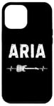 Coque pour iPhone 12 Pro Max Aria Guitare Battement De Coeur Musique Guitariste