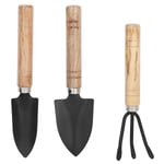 3st Mini Plant Trädgårdsredskap Set Spade Klo Rake Spade Blommor Planteringsverktyg