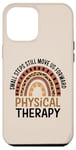 iPhone 12 Pro Max Small Steps Physical Therapy Rainbow Motivational design Case