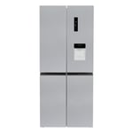 Willow 418L Silver American Fridge Freezer, Water Dispenser, No Frost WSBES4MDS