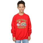 Sweat-shirt enfant Dc Comics  Justice League Christmas Delivery