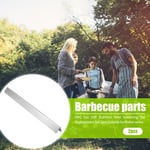 Plaque de tente chauffante de remplacement en acier inoxydable XH00385 2 pièces pour Barbecue à gaz de série Weber pièces de Barbecue d'extérieur