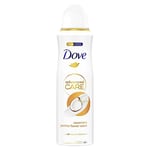 Dove Advanced Care Déodorant anti-transpirant Parfum noix de coco et fleur de jasmin avec aérosol hydratant à base de plantes pour une protection 72 heures 200 ml