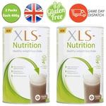 PACK OF 2 XLS Nutrition Healthy Weight Loss Shake Chocolate Flavour 400G