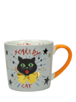 Eleanor Bowmer 'Scaredy Cat' Bone China Mug, 300ml