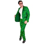 WIDMANN MILANO PARTY FASHION - Costume de la Saint Patrick pour homme, veste et pantalon, Irlande, trèfle à quatre feuilles