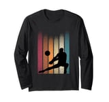 Retro Volleyball Player Volleyball Coach Volleyball Long Sleeve T-Shirt