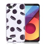 LG Q6 M700N (EU utgåvan) / Q6 Plus mobilskal TPU material skyddande böjbart mjukt - Kakor