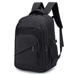 YOODI Sac à Dos Cabine EasyJet 45 x 36 x 20 cm Sac Bagage a Main Avion Sac Ordinateur, Grande Sac a Dos Voyage pour Ordinateur Portable 15.6 Pouces Femme Homme sous Siège Bagages (Noir)