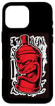 Coque pour iPhone 16 Pro Max Y2K Bombe de peinture en spray pour graffiti rétro Street Art Old Skool