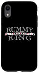 Coque pour iPhone XR Lecteur de cartes Rummy King Gin Rummy Graphic