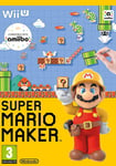 Super Mario Maker  Artbook /Wii-U DELETED TITLE - New Wii-U - T1398z