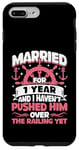 iPhone 7 Plus/8 Plus 1st Wedding Anniversary Cruise Ship Married 1 Year Women Case