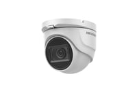 Hikvision Ds-2Ce76h8t-Itmf, Overvåkningskamera, Inne & Ute, Koblet Med Ledninger (Ikke Trådløs), Engelsk, Tak/Vegg, Sort, Hvit