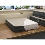 Pack matelas gonflable Comfort Plush 2 places Intex Drap housse