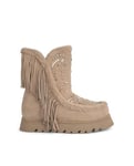 ALMA EN PENA I241007 Botas De pelo Mujer Beige