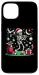 Coque pour iPhone 13 Golf Christmas Tee Santa Skeleton Golfer Golfing Men Women