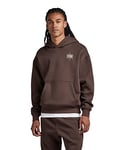 G-STAR RAW Men's Unisex Core Loose Hoodie, Brown (coffee bean D23224-C235-D311), L