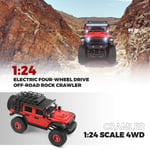 WLtoys RC Climbing Car Remote Control Car 1/24 2.4GHz 4WD Off-Road Truck UK Y7J1