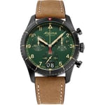 Montre Alpina  AL-372GR4FBS26, Quartz, 41mm, 10ATM