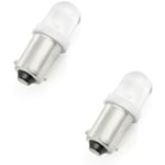 2x ampoule 12V 4W BA9S led transaprent voiture moto cyclomoteur mobylette éclairage universel lumière