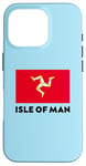 Coque pour iPhone 16 Pro Isle Of Man Flag