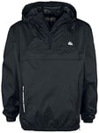 Lonsdale Weedon Bec Veste coupe-vent pour homme - Noir - M