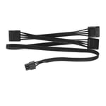 Module Wire 6 Pin to 3 x 4 Pin Hard Drive Cable for Evga Supernova G1 SuperNOVA