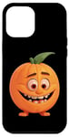 Coque pour iPhone 14 Plus Orange Fruits mignons Art Hommes Femmes Enfants Amoureux des fruits