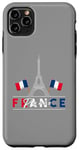 Coque pour iPhone 11 Pro Max Tour Eiffel de Paris en France Paris Love I Love Paris Meme