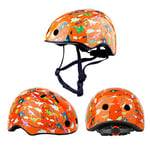 SK Studio Kids Bike Helmet Adjustable Helmet for Cycling Skateboard Scooter Skating Roller Blading Multi-Sport for Girls Boys 3-8 Year Old