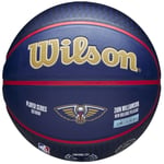 ballons de basket Unisexe, Wilson NBA Player Icon Zion Williamson Outdoor Ball,