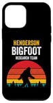 Coque pour iPhone 12 mini Équipe de recherche Henderson Bigfoot, Big Foot