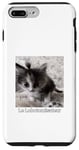 Coque pour iPhone 7 Plus/8 Plus evillarry larry chat meme brainrot lobotomisateur mastermind