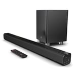 Majority K2 150W Soundbar Surround System - Black