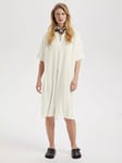 Soaked In Luxury Rosaline Knee Length Shirt Dress, Whisper White