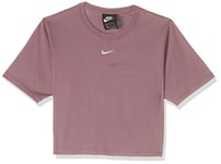 Nike W NSW Essntl Gx T-Shirt Femme Noir/Blanc FR : L (Taille Fabricant : L)